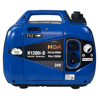 Mini smart 1KVA DC 12V 48V 60V 72V générateur de lumière essence onduleur silencieux DC générateur pour H1200i-D de charge de batterie