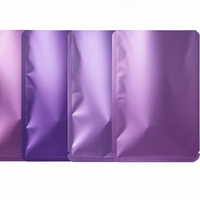 Pochette anti-odeur en feuille d'aluminium imprimée avec logo personnalisé Paquet d'échantillon en mylar thermoscellé pour gélules en plastique Sacs d'emballage