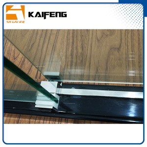 Đương đại không khung thép không gỉ phòng tắm vòi sen cửa phong cách Mỹ trượt con lăn 8mm kính an toàn KF-2313B - Product Image 3