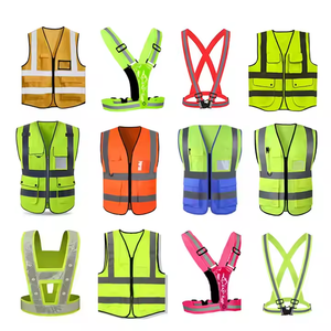 Veste de sangle de lumière led haute visibilité led <span class=keywords><strong>gilet</strong></span> de <span class=keywords><strong>sécurité</strong></span> réfléchissant <span class=keywords><strong>lumineux</strong></span> haute luminosité - Product Image 5