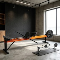 Vente Flash : Dynamomètre de Kayak Commercial de Haute Qualité pour Entraînement Cardio, Ergomètre Compact de Kayak, Machine de Pagaie d'Intérieur