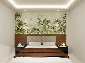 Muebles Económicos Personalizados para Dormitorio de Hotel 3 Estrellas: Cama de Madera, Armario, Sofá, Mesitas de Noche, Mueble para TV y Mesa Auxiliar para Habitación Completa - Product Image 6