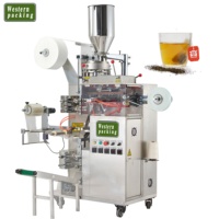 Machine d'emballage de sachets de thé à double chambre, prix de la machine d'emballage de sachets de thé, machine d'emballage de poudre de sachets de thé