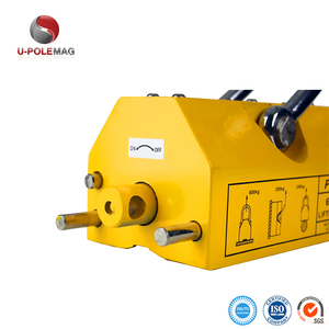 Elevador de imán industrial del fabricante de 20 años de China, 100Kg, 6000Kg de capacidad, elevador de tapa de alcantarilla magnético permanente, un imán - Product Image 2