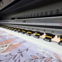 Impresora de sublimación completa de alta calidad de gran formato ENJET 1,9 m I3200 máquina de impresora de sublimación plotter de 4 cabezales