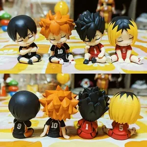 ของเล่นไฮคิวส์ ชุดฟิกเกอร์แบบสุ่ม คาเงยามะ โทบิโอะ โคซึเมะ เคนมะ โมเดลฟิกเกอร์น่ารัก ตุ๊กตาตั้งโชว์ ของขวัญ - Product Image 5
