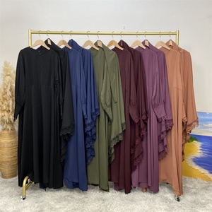 6693+2306# New Fashion Prayer Sets Muslims Women Turkey Muslim Dress Women Abaya 2 Piece Set Party <b>Gift</b> Clothing Wholesale - Product Image 6