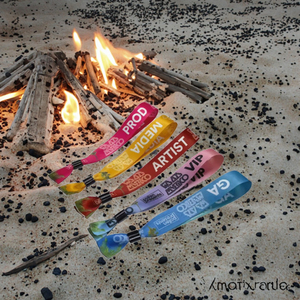 Pulseras de Tela Tejida Personalizadas con Impresión por Transferencia de Calor para Eventos Religiosos, Regalos Promocionales para Ferias Comerciales - Diseños Inspirados en la Fe - Product Image 3