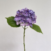 Fleurs d'hortensia artificielles HGA, toucher réel, vente en gros, fleurs d'hortensia artificielles en vrac, OEM ODM pour la décoration d'arche de mariage