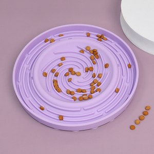 <span class=keywords><strong>Silicone</strong></span> vật nuôi chậm thực phẩm Tấm chậm thực phẩm Mat mèo và chó liếm chống nghẹt thở Câu Đố hút Cốc ăn thịt - Product Image 4