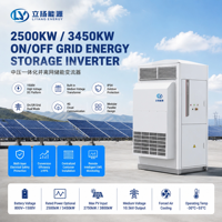 Système de stockage d'énergie hors réseau/sur réseau 3450KW directement de l'usine avec batterie LiFePO4 et intégration solaire