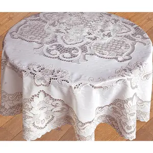 Bezüge Party Hochzeit Papier Perlen Stoff und Stuhl Bettwäsche Elastic Round Table Cover