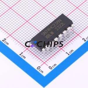 Original et nouveau SN74HC238N(XBLW) DIP-16 Circuit intégré IC puce Signal commutateur/codec/multiplexeur - Product Image 1
