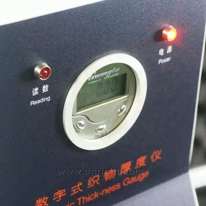 เครื่องวัดความหนาผ้าดิจิตอลความแม่นยำสูง/เครื่องวัดความหนาผ้าไม่ทอ - Product Image 2
