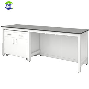 Muebles de laboratorio de acero personalizables para física/química/Biología mesa de Banco de pared de laboratorio blanco - Product Image 2