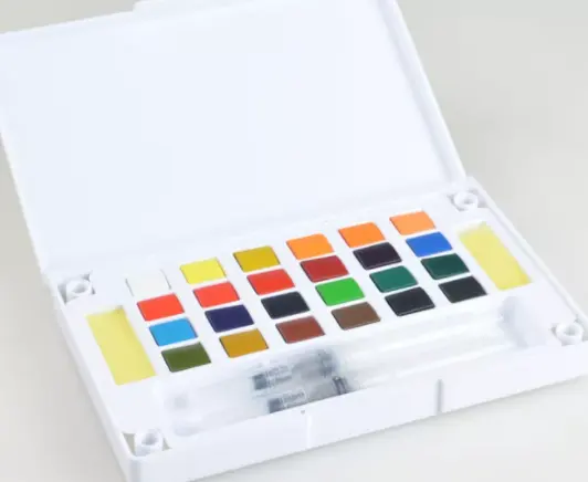 Mini Palette Children's Paints Superior Colors Solid Watercolors Paint Set For Artist
