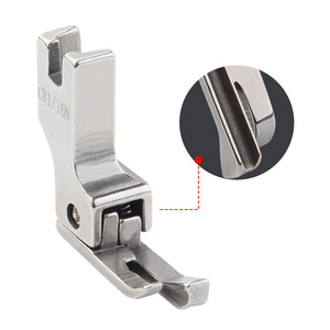Pied presseur à fente haute et basse CR1/<span class=keywords><strong>32</strong></span> avec corde intégrée 0,2 mm <span class=keywords><strong>Pieds</strong></span> <span class=keywords><strong>presseurs</strong></span> à fil intégré gauche et droite Pièces de machine à coudre - Product Image 5