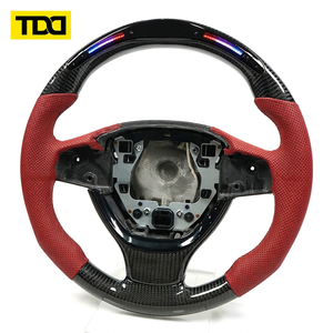 Volante Deportivo TDD Real de Fibra de Carbono con LED, Compatible con BMW Serie E - Product Image 1