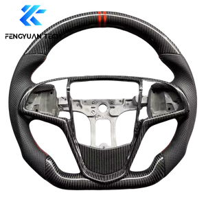 Volante de Fibra de Carbono Forjado para <span class=keywords><strong>Cadillac</strong></span> <span class=keywords><strong>Cts</strong></span> v Ats Ct5 Xt6 Ct4 <span class=keywords><strong>Cts</strong></span>-v <span class=keywords><strong>3.6</strong></span> F1 Srx STS XTS Escalade Coupe Sin Airbag - Product Image 5
