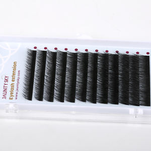 Jaunty <span class=keywords><strong>Sky</strong></span>-extensions individuelles en vison véritable, Volume de cils en fourrure de vison sibérien - Product Image 2