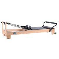 Home Studio Équilibre Corporel Yoga Lit en bois Érable Classique Gym Reformer Pilates