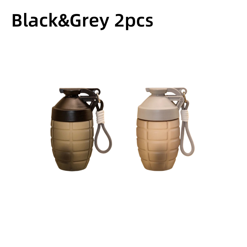 SKU-06-Black Grey 2pcs