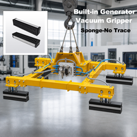 Ventouse industrielle en éponge haute résistance à la température, pour robot d'automatisation, avec pince en alliage d'aluminium
