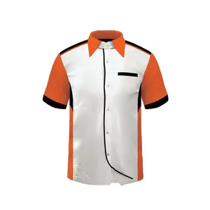 Uniforme OEM F1 para hombres y mujeres Camisa de manga corta corporativa con logotipo bordado Totalmente personalizable