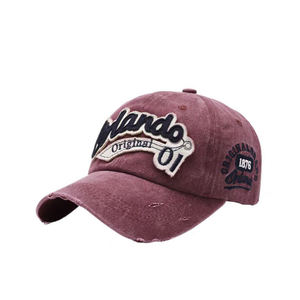 定制优质设计师棒球帽，带刺绣标志时尚普通面料帽子 - Product Image 6