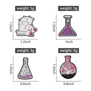เข็มกลัดเคลือบรูปแมวสีดำรูปคิตตี้แบบกอธิคเข็มกลัดติดปกเสื้อของขวัญสำหรับเพื่อนเด็ก - Product Image 6