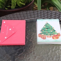 Cartes de vœux en papier kraft personnalisées, cartes cadeaux pour la Saint-Valentin, cartes de remerciement personnalisées pour les petites entreprises avec enveloppe