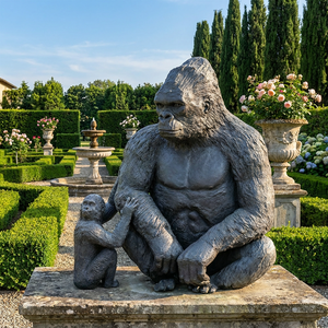 Sculpture sur mesure en bronze de l'éléphant noir - <span class=keywords><strong>Forme</strong></span> de primat dominant, entièrement adaptée à vos spécifications, sculpture en bronze - Product Image 3