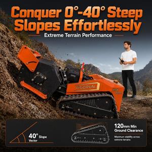 Desbrozadora Forestal con Motor Autoblocante <span class=keywords><strong>BCS</strong></span>, Control Remoto, ATV, para Plantaciones de Té y Café - Product Image 2