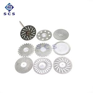 Outil de coupe rotatif dentaire double face en métal SCS, disques de polissage diamantés de classe I, garantie 1 an - Product Image 2