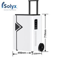 Générateur solaire portable 5KW, batterie LiFePO4 5120Wh, 6000W MPPT, 6000 cycles, station d'alimentation de secours hors réseau, moniteur APP