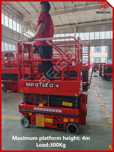4 מ '6m 8m 10m12m 14 מ' אדם להרים אוויר עבודה אווירית פלטפורמה חשמלית הידראולית קטנה עצמית מנוע מעליות למכירה - Product Image 5