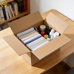 <span class=keywords><strong>Cajas</strong></span> de Cartón Corrugado Marrón para <span class=keywords><strong>Mudanza</strong></span>, Personalizadas al por Mayor, con Separadores e Insertos de Cartón - Product Image 2