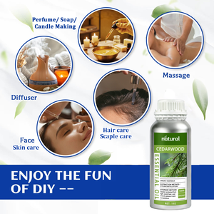 Fabrika Fiyatı Sedir Ağacı Yağı Toptan Satış Ücretsiz Numune Sedir Ağacı Esansiyel Yağı Özel Etiket Saf Doğal Organik Sedir Ağacı Yağı - Product Image 3