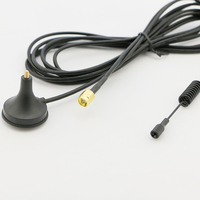 Antenne LTE 4G à ventouse magnétique avec câble RG174 de 3 mètres et connecteur SMA
