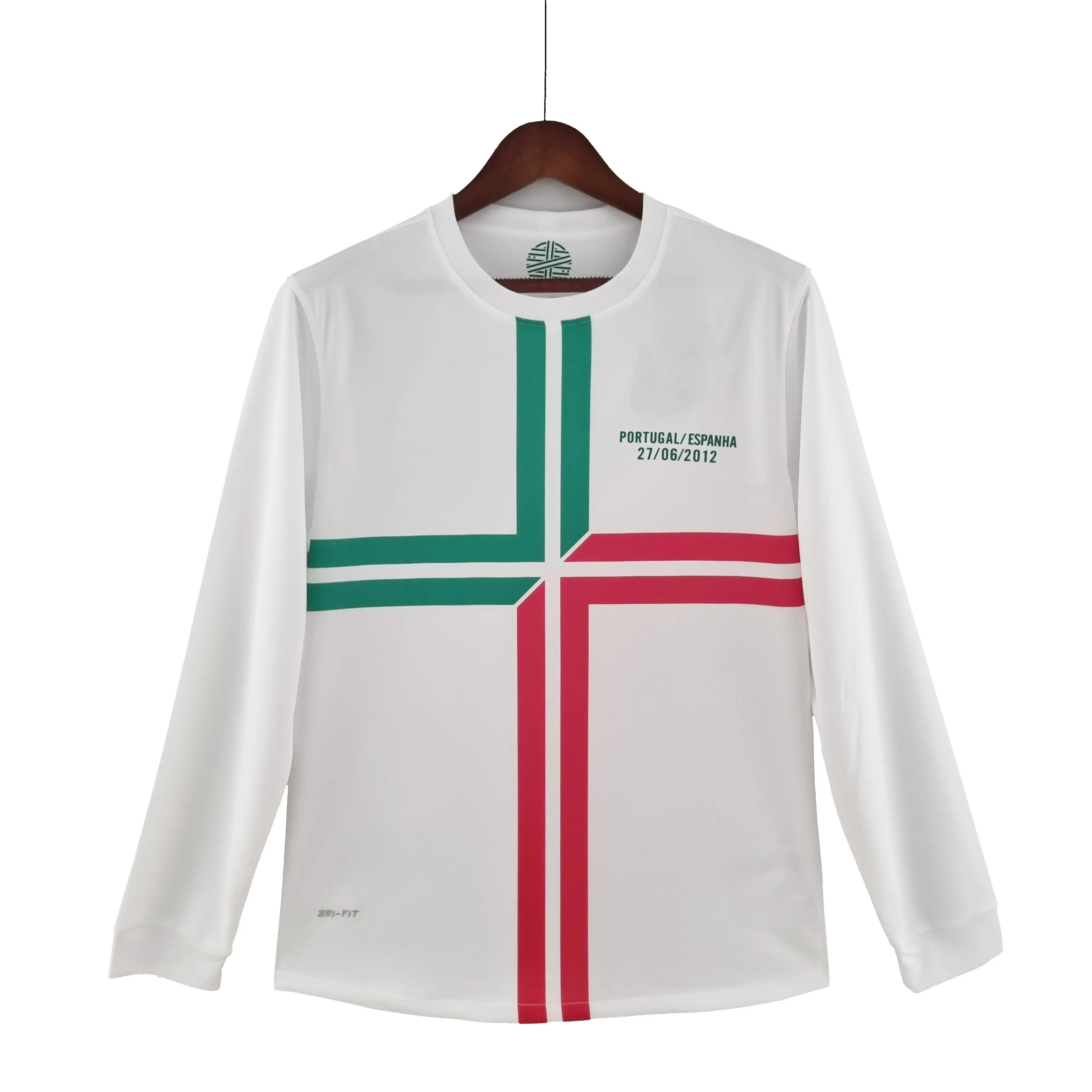 <span class=keywords><strong>Hersteller</strong></span> verkaufen gut Retro Portugal Langarm Away Sport Wear Fußball trikot