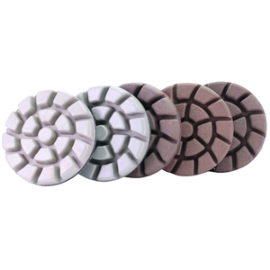Disque de polissage diamanté PANGU à liaison résineuse 3 pouces pour béton et sols, utilisation humide/sèche, abrasif fin, OEM disponible - Product Image 2