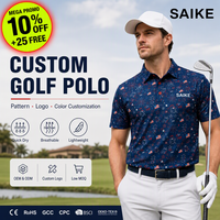 Polo de performance en maille ventilée personnalisé OEM, anti-humidité, séchage rapide, vêtements de golf athlétiques, fourniture professionnelle