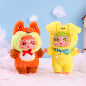 Dudu Hui Dream <span class=keywords><strong>Zoo</strong></span> Blind Box juguetes de moda de peluche estatuas decorativas creativas mochila encantos para Decoración - Product Image 6