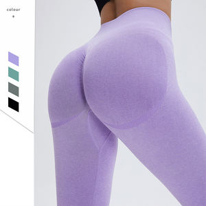 Pantalon de yoga d'entraînement de gymnastique pour femmes, legging taille haute de sport, leggings de gymnastique, vente en gros - Product Image 6