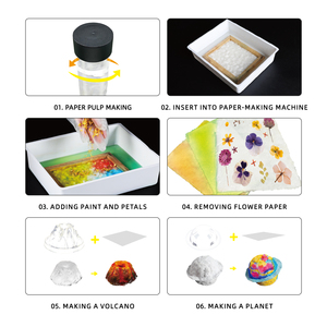 Hot Sale Science <strong>Kit</strong> Toys <strong>Paper</strong> <strong>Making</strong> Non-toxic DIY Handmade <strong>Making</strong> <strong>Kit</strong> for Kids - Product Image 4