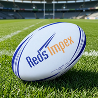 Dayanıklı Sentetik Kauçuktan Yapılmış, Hafif, Beceri Geliştirme ve Takım Antrenmanı İçin Mükemmel, Özelleştirilmiş Rugby Antrenman Topu