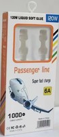 6A 120W Charge Super Rapide Usb C Type C Câble En Alliage De Zinc Câble De Données Pour téléphone Câble Usb