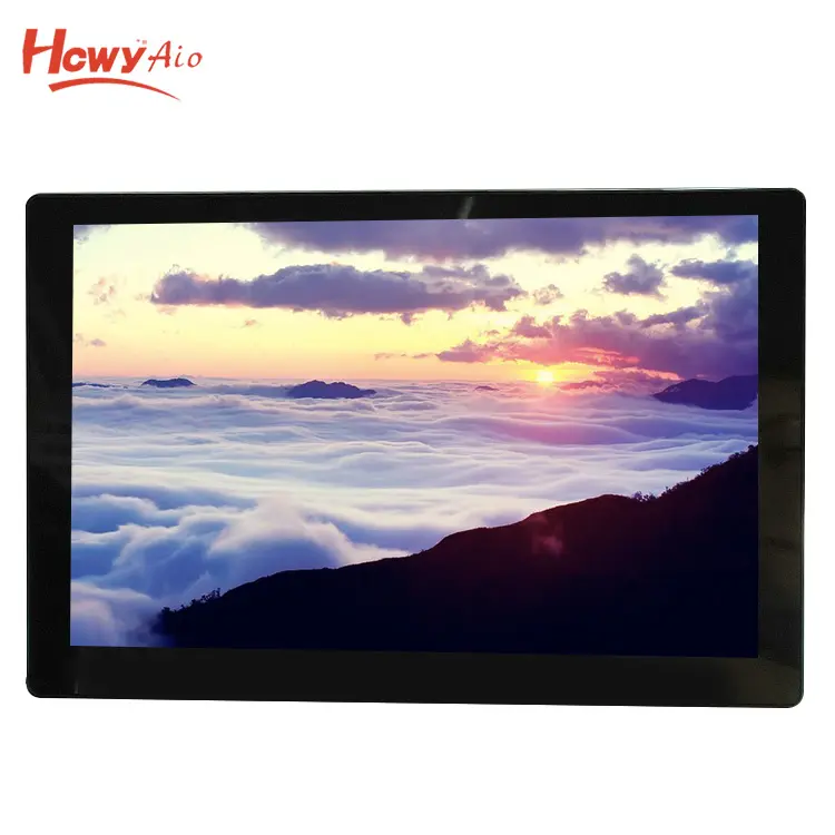 Download Free MP3 MP4 From Android APP 10 inch Wifi Cloud Digital Photo Frame With Touch Panel