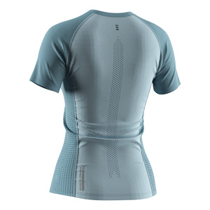 Breathable Women's <b>Running</b> Shirt with Mesh <b>Hi</b>-Vis Reflective Logo for Summer Outdoor Adventure - Product Image 5