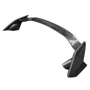 R Style High Kick Ducktail Spoiler Carbon Fiber <b>Boot</b> Lip Rear Trunk Tail Wing for Honda Civic Type R 2016+ - Product Image 1
